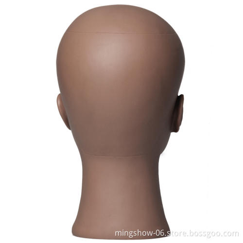 Female mannequin head for hat and scarf displays
